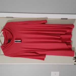 Grace Cut and Sew Knits Cow Neck NWT Sz XL